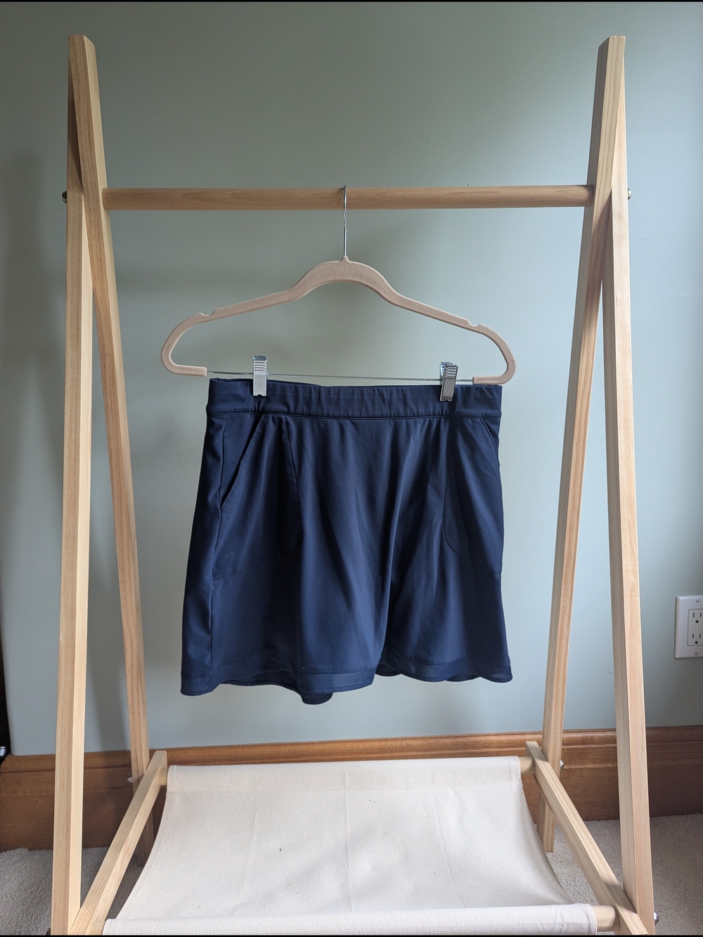 Peter Millar Navy Performance Athletic Skort